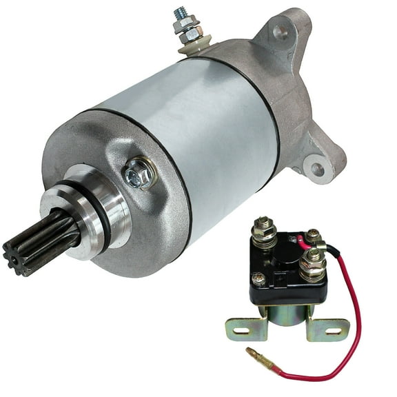 Starter & Relay Solenoid for Polaris Trail Boss 325 330 2000-2004 Atv New