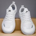 thumbnail image 4 of Zapatos Casuales Descalzos para Hombres Caja Punta Ancha (42) Blanco, 4 of 9