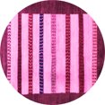 thumbnail image 1 of Ahgly Company Indoor Round Persian Pink Traditional Area Rugs, 4' Round, 1 of 4