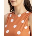 thumbnail image 5 of Moomaya Trendy Printed Cotton Sleeveless Tiered Dress - Stylish Summer Sundress, 5 of 9