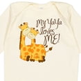 thumbnail image 4 of Inktastic My Yaya Loves Me Boys or Girls Long Sleeve Baby Bodysuit, 4 of 5