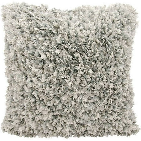 Nourison Boa Shag with Lurex Shimmer Throw Pillow