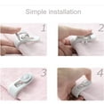 thumbnail image 5 of Fiudx Clip para Sujetar Colchas, Soporte Multifuncional para Sábanas, Diseño Seguro y Cómodo, Apto para Colchas, Edredones, Cortinas y Fundas de Sofá, Uso Doméstico Versátil, Paquete de 1, 5 of 5