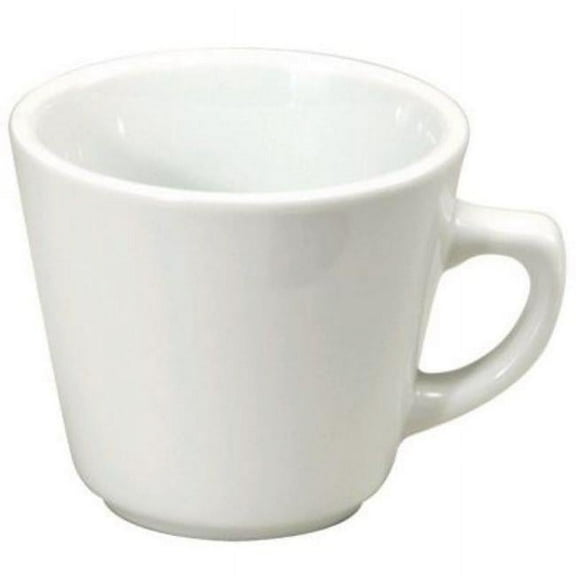 Buffalo F8010000511 7 oz Bright White Ware Vassar Cup