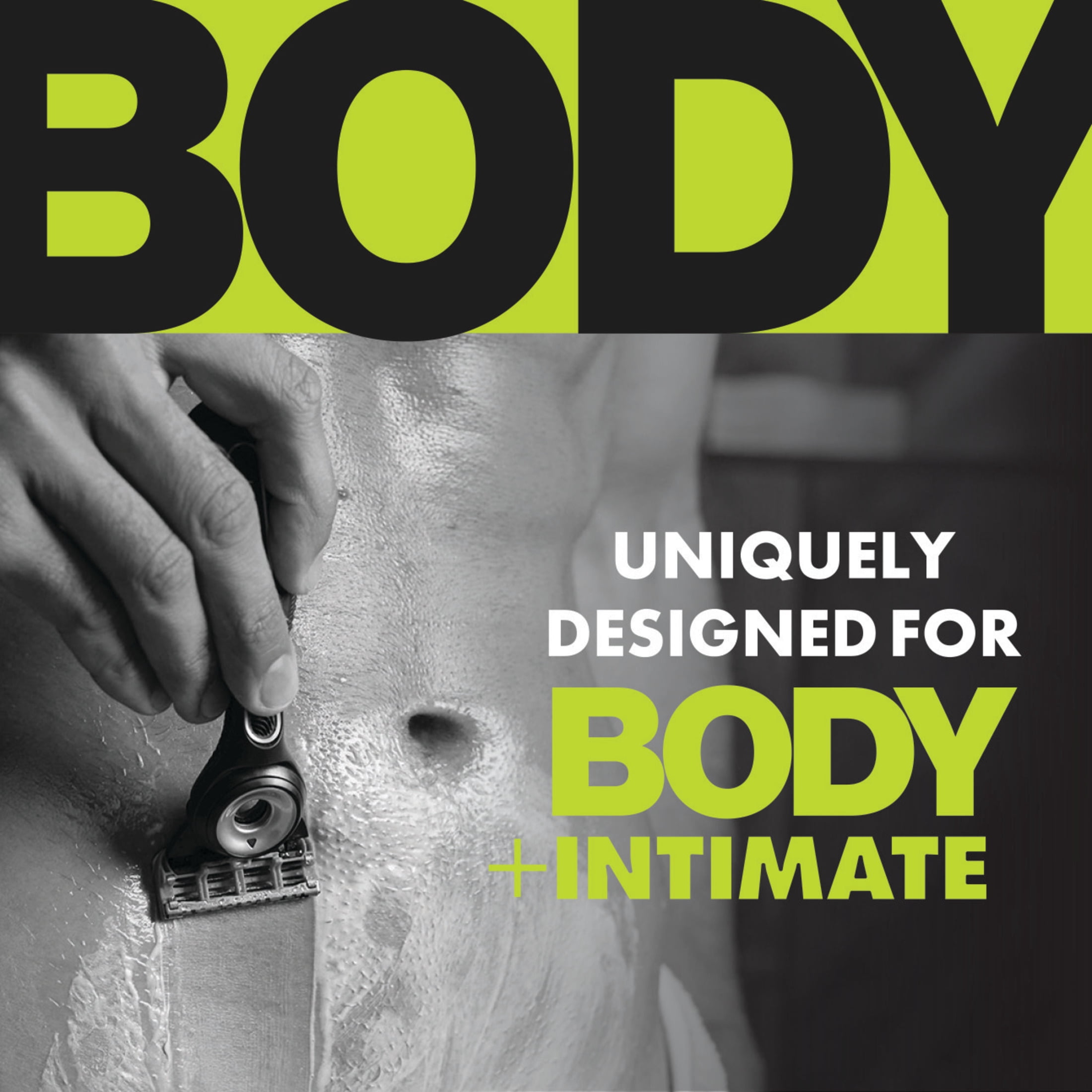 GilletteLabs Body + Intimate Razor For Men