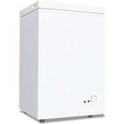 5.0 Cu. Ft Mini Chest Freezer, Compact and Efficient, Adjustable Temperature, Fast Cooling, with 2 Baskets - Perfect for Home, Supermarket, Storage Room, Garages