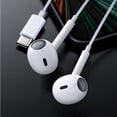 thumbnail image 4 of Auriculares tipo C para iPhone 15 15 Pro 15 Pro Max 16 16 Pro 16 Pro Max Auriculares con cable, auriculares estéreo internos compatibles con la mayoría de los dispositivos con conector tipo C, teléfon, 4 of 5