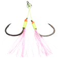 thumbnail image 1 of 1/0 2/0 3/0 Steel wire iron hook Spanish mackerel iron hook double hook 3/0, 1 of 10