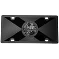 thumbnail image 2 of Eurosport Daytona- Compatible with -, Carbon Steel License Plate- Black Florida State Flag Matte Black/Black Opaque, 1/8 laser cut high impact.., By Visit the Eurosport Daytona Store, 2 of 6