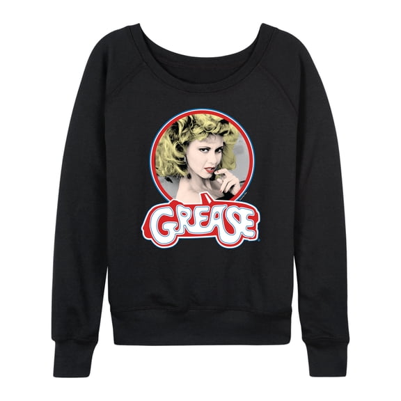 Grease - Sandy Olsson - Classic Photograph - Women's Lightweight French Terry Long Sleeve Shirt