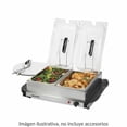 thumbnail image 3 of Bufetera Proctor Silex Bandeja Calefactora y Charola de Buffet 2 en 1 Plateado, 3 of 4