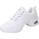 thumbnail image 1 of YIBLBOX Zapatillas de baile de salón de malla para mujer, ligeras y cómodas, zapatos de jazz, 1 of 4