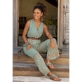 thumbnail image 6 of LASCANA Women's Patterned Wide Strap Jumpsuit Strap, 6 of 6