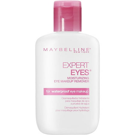Maybelline Expert Eyes Moisturizing Eye Makeup Remover, For Waterproof Eye Makeup, 2.3 Fl (Best Liquid Eye Makeup Remover)