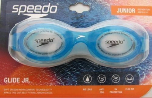 Choose Color Speedo Glide Junior Recreation Goggles Ages 6 to 14