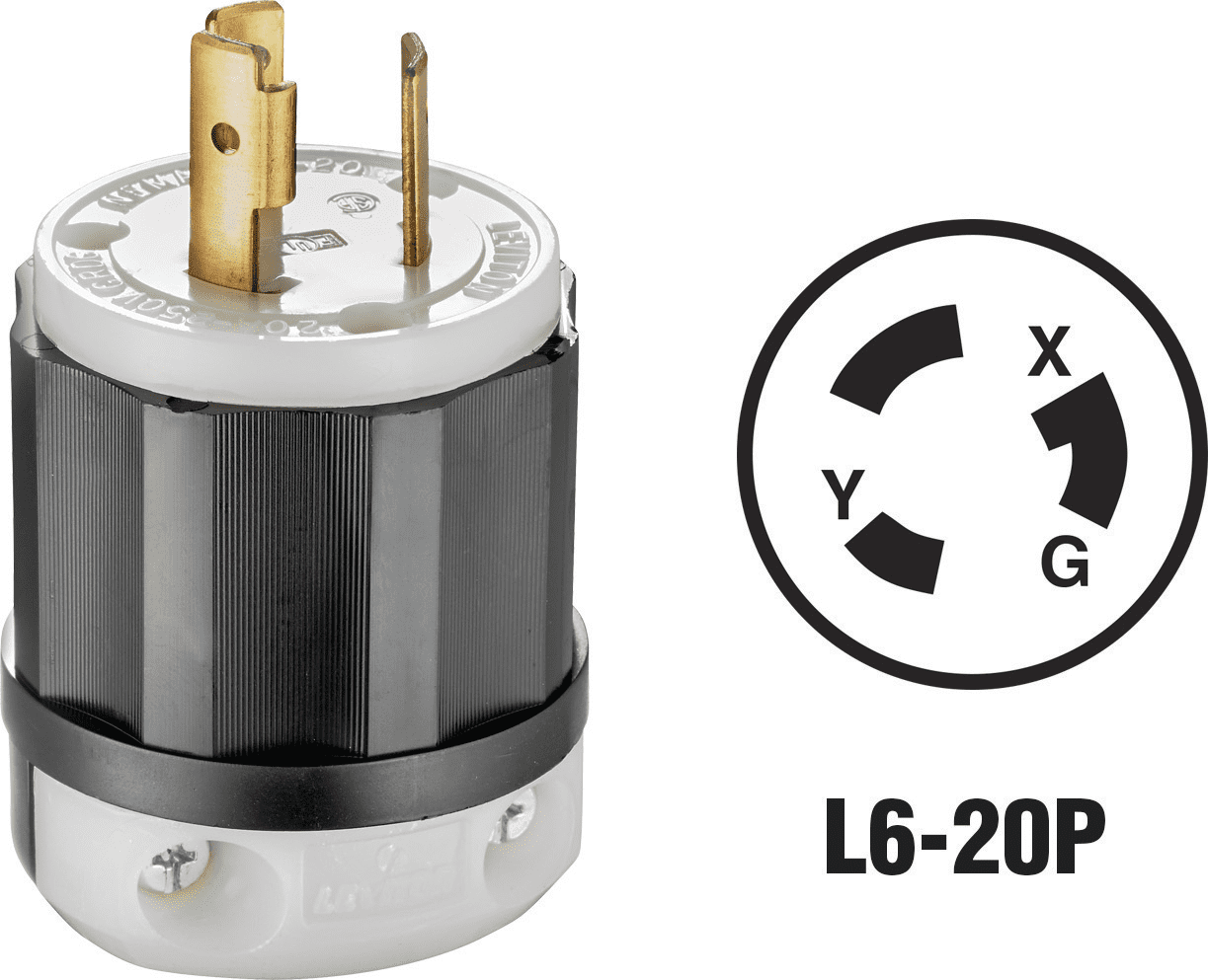 Leviton Product - Leviton Industrial Grade Locking Cord Plug - Pack of 6