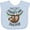 Blue, variant on Inktastic Our 1st Mother's Day Together Cute Mom and Baby Sloth Boys or Girls Baby Bib