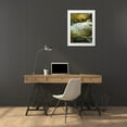 thumbnail image 4 of Vitaly Geyman 4x24 White Modern Wood Framed Wall Art Titled - Soothing Waters VIII, 4 of 5