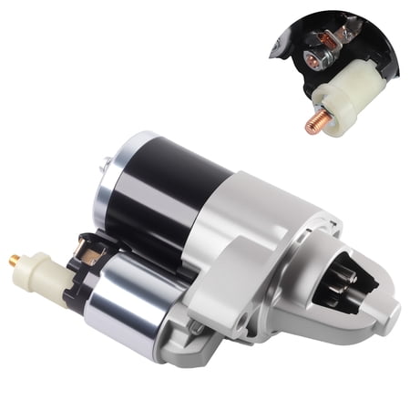 LOUVEROLA Starter Motor for 2003-2005 Honda Accord 2.4L 1.7KW/9T (17869,06312RAA505,31200RAAA01)