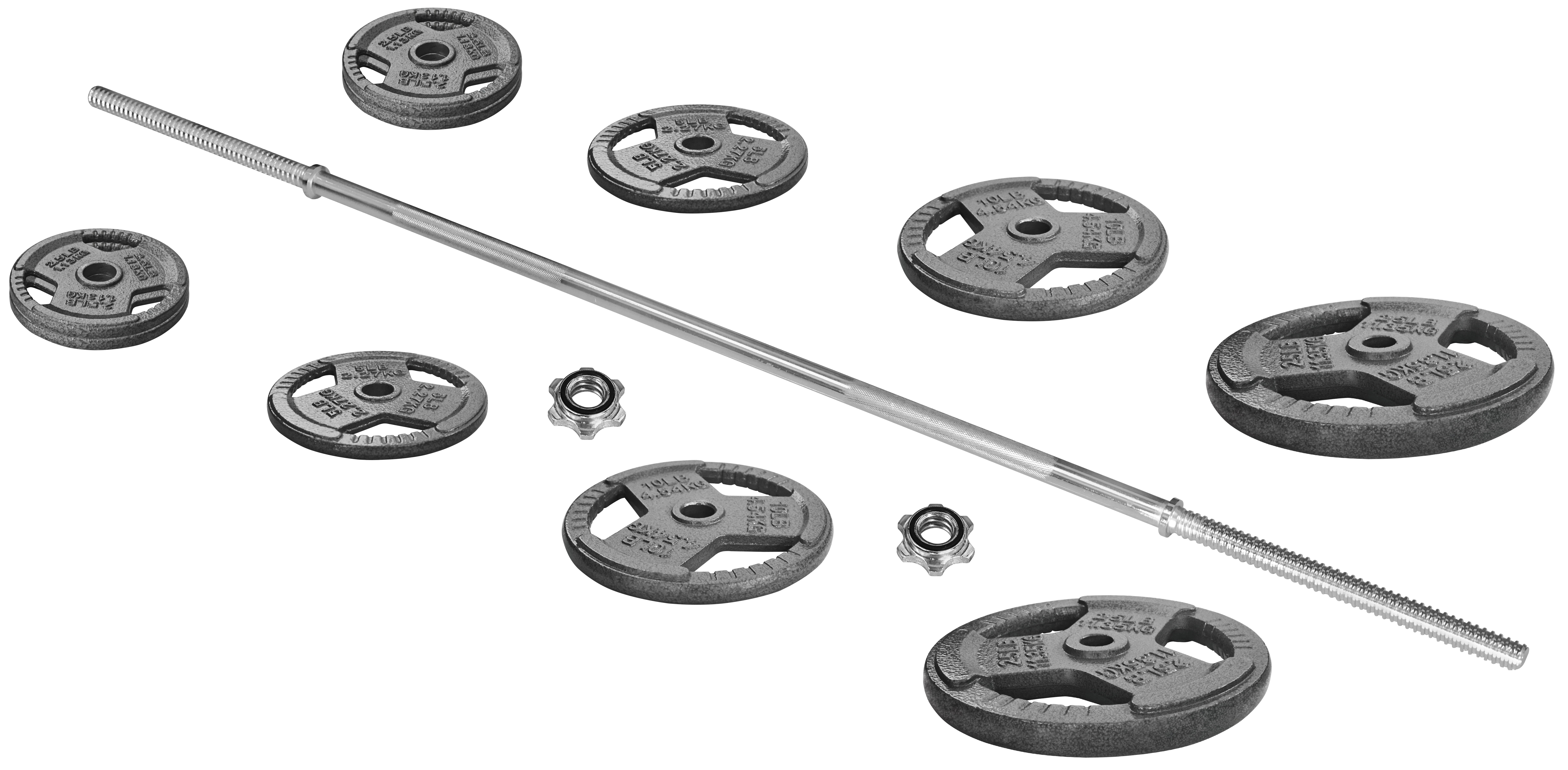 Weider cast iron weight set sale