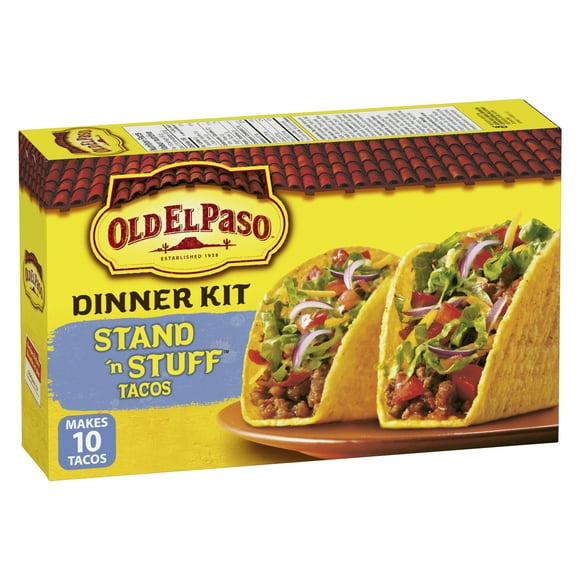 Old El Paso Stand 'n Stuff Taco Dinner Kit, 250 g