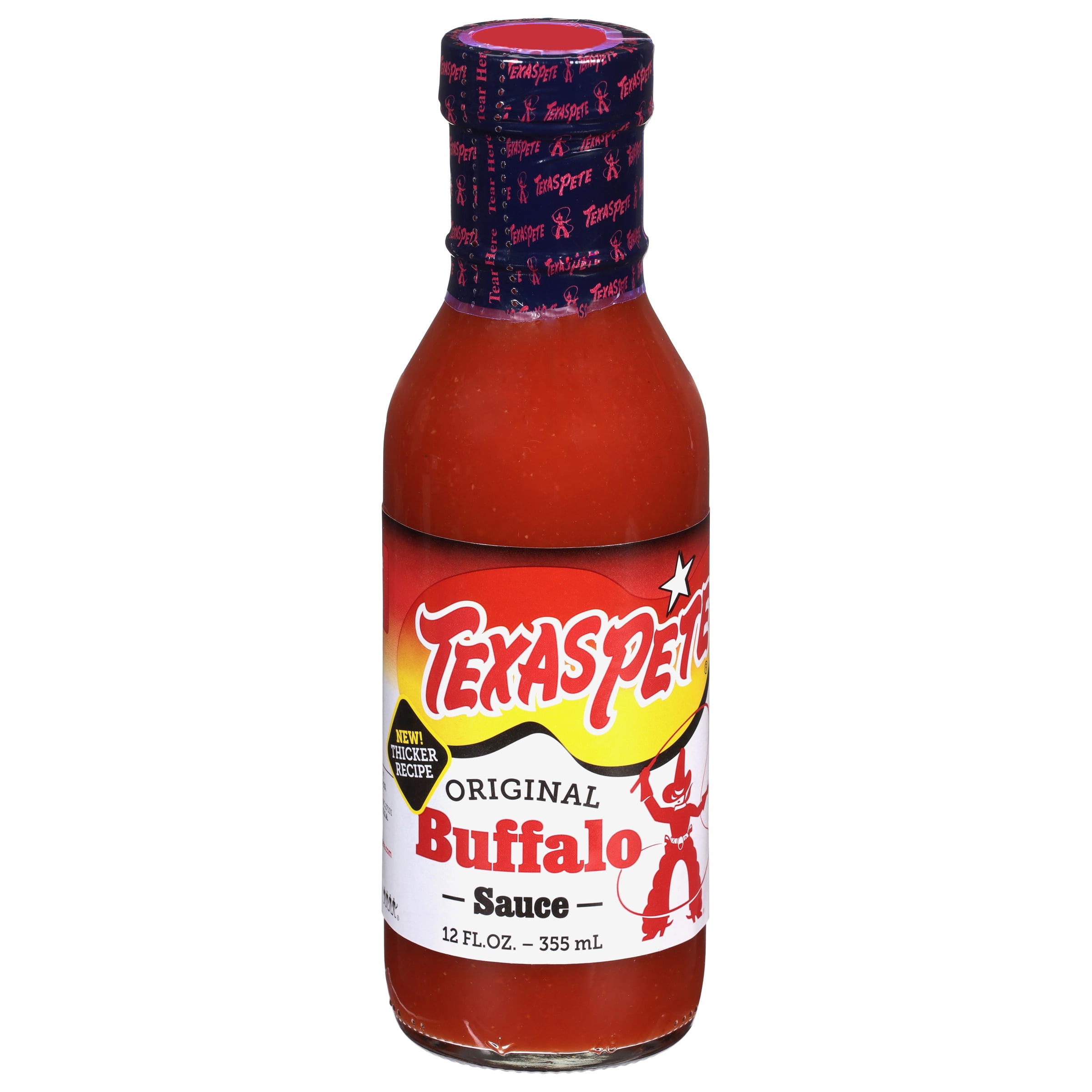 (3 pack) Texas Pete Buffalo Wing Sauce 12 fl oz Made Without Allergens
