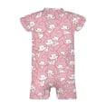 thumbnail image 6 of Kuromi And My Melody Baby Boy Girl Romper Short Sleeve Cotton Bodysuit Outfits Jumpsuit Summer One Piece Clothes, 6 of 8
