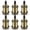6, variant on PETGLE E26 Edison Vintage Lamp Socket, Retro Pendant Lamp Holder, Light Sockets Replacement, Antique Look for Industrial, Decorative, DIY Lighting, 600℃ Heat Resistant, 6 Packs (Red Copper Color)
