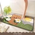 Bathroom Rug Cute Bear Bath Rugs, Soft Shower Rug Plush Microfiber ...