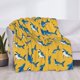 thumbnail image 3 of Fotbe Shark Print Manta de Franela con Estampado, Manta Ultrasuave para Cama, Sofá, Auto, Hipoalergénica y Antibolitas-60"x50", 3 of 6