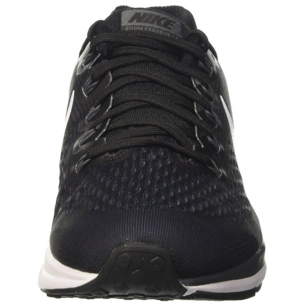 Nike Men's Zoom Pegasus 34 Black / White-Dark Ankle-High Running Shoe - 12M - Walmart.com