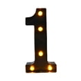 thumbnail image 4 of Luz de señal numérica iluminada, lámpara de número de marquesina negra, luz de número de marquesina LED para decoración, aniversario, compromiso al 1 429 x 858 x 157 pulgadas, 4 of 8