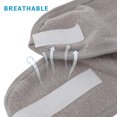 thumbnail image 4 of Miangastore Yoga Headbands Grey Polyester Spandex 3Pcs 11.8X3.5X0.1In, 4 of 8