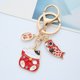 thumbnail image 3 of 2 llaveros de gato de la suerte, llavero con forma de gato, llavero colgante de gato, para llavero de decoración, adornos de bolso, regalo para amantes de los gatos TUNC Sencillez, 3 of 5
