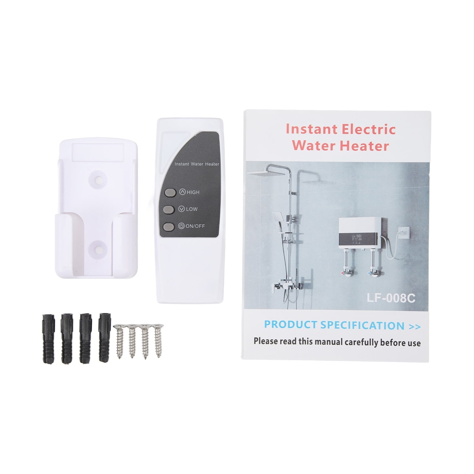 Electric Water Heater 3000W/6000W Instantaneous Hot Water Heater Boiler Home Kitchen Electric Heaters ,Safety Protections