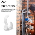 thumbnail image 3 of Moluckfu 100Ud Clips De Montaje En PVC Para Y Mangueras Uso En Hogar E Industria, 3 of 7