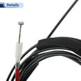thumbnail image 6 of Unique Bargains Trunk Lid Release Cable for Honda Accord 2008-2012 Fuel Filler Door Door Release Cable No.74880TA0A01, 6 of 6