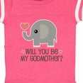 thumbnail image 4 of Inktastic Will You Be My Godmother Boys or Girls Baby Bodysuit, 4 of 5