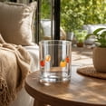 thumbnail image 5 of WWC Halloween Icon Glass Cup, 12 oz Ghost Bat Pumpkin Stemless Glassware Cup, Halloween Decor for juice Wine Water Party Table, 5 of 7