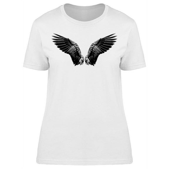 Spread Angel Wings T-Shirt Women -Image by Shutterstock, Female Small