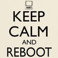 thumbnail image 3 of CafePress - Keep Calm And Reboot T Shirt - Men's Classic Graphic T-Shirt, 3 of 4