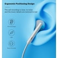 thumbnail image 4 of Wired Earbuds USB C for Samsung Galaxy S24 S23 S25 Ultra S22 A55 A56 A16 for iPhone 17 16 Pro Max 15 Plus iPad 10 Pro Earphones Wired in-Ear with Microphone Volume Control Stereo USB C Earbuds, 4 of 16