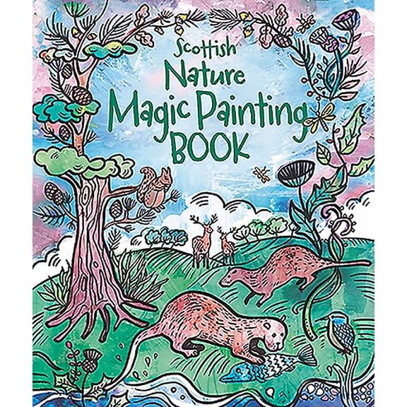 Magic Painting Book: Scottish Nature (Paperback)