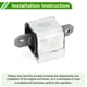 thumbnail image 3 of Soporte del motor Unique Bargains No.A6392420013 para Mercedes Benz Viano W636 2010-2015 2.5L AT, tono plateado duradero, montaje trasero del motor 1 Pc, 3 of 6