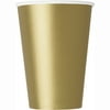 12oz Paper Cups, Muted Gold, 10ct
