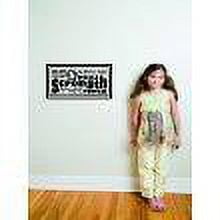 Do It Yourself Wall Decal Sticker Work Exercise 30"X12" Living Room