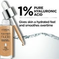 thumbnail image 6 of L'Oreal Paris True Match Hyaluronic Tinted Serum Foundation Makeup, 7.5-8.5 Cool Deep, 1 fl oz, 6 of 8