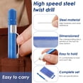 thumbnail image 5 of Pin Vise Hand Drill Set High Speed Steel Twist Drill Bits with Mini Pin Vise and Box Imperial Micro Drill Bit Set for Woodworking Drilling Home and Electronic Repairing, 5 of 9