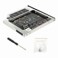 thumbnail image 7 of Chenyang CY MSATA NGFF B/M-key SSD to Slimline SATA 13Pin Caddy Case for 9.5mm Universal Laptop CD / DVD-ROM Optical Bay Adapter, 7 of 7