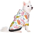 thumbnail image 5 of KLL Flamingo And Pineapple for Basic Dog Hoodie - Pet Hoodie Sweater with Leash Hole - Cute Dog Sweatshirt - Pet Clothes Hooded Sweatshirt for Dog & Cat -XX-Large, 5 of 8